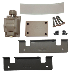 100 Series Gliding Patio Door Sandtone Auxiliary Foot Lock Image